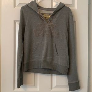 Grey Zara sweatshirt hoodie.